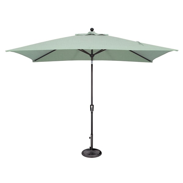 Catalina 6 x 10 ft. Rectangle Push Button Tilt Umbrella, Spa SSUM92-6X10RT09-A5413 - main